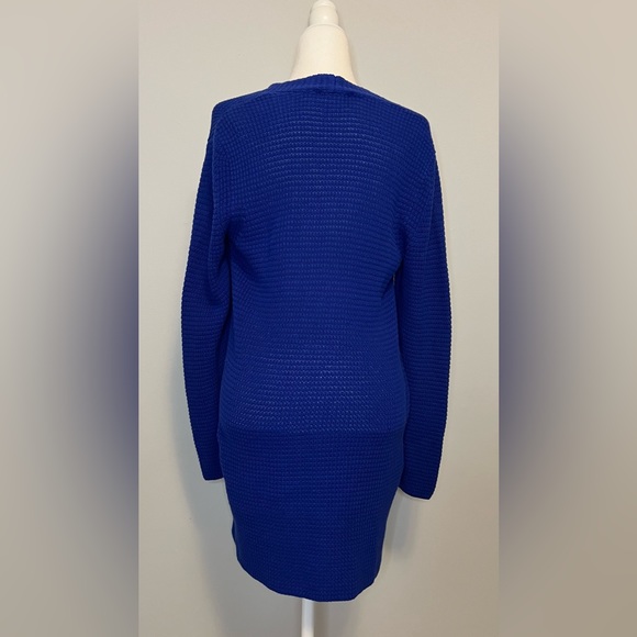 Coldwater Creek Knit Royal Blue Cardigan - Picture 4 of 7